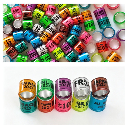 100pc 8mm bird - uk, foot