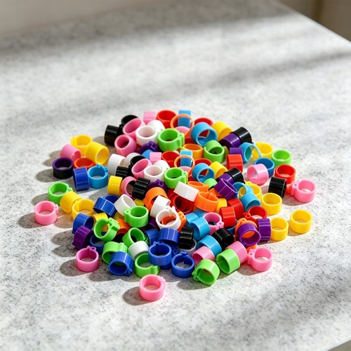 200 plastic racing pigeon - racing, leg