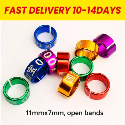 11mmx7mm open bands custom - 11mmx7mm,