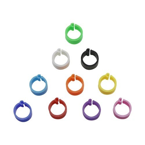 New 100pcs bird rings 8mm - rings, leg
